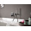 Bateria wannowa podtynkowa do iBox universal Czarny Matowy Finoris Hansgrohe (76415670)