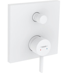 Bateria wannowa podtynkowa do iBox universal Biały Matowy Finoris Hansgrohe (76415700)