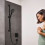 Bateria prysznicowa podtynkowa do iBox universal Czarny Matowy Finoris Hansgrohe (76615670)