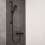 Bateria prysznicowa natynkowa Czarny Mat Finoris Hansgrohe (76620670)