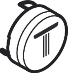 Symbol strumień Rain mały Czarny Hansgrohe (92572610)