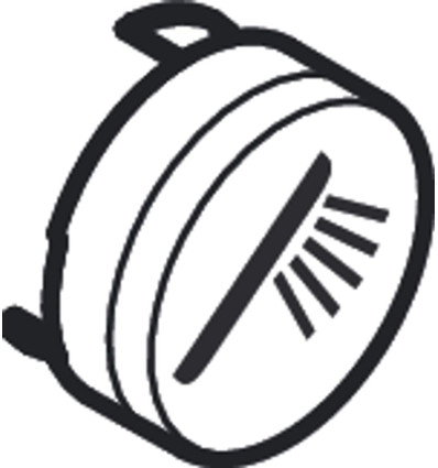 Symbol główka prysznicowa Czarny Hansgrohe (92573610)