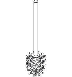 Szczotka do WC Chrom Hansgrohe (93286000)