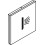 Symbol dysza boczna do RainSelect Chrom Hansgrohe (93304000)