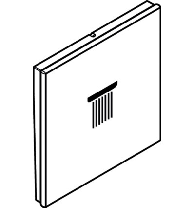 Symbol strumień PowderRain do RainSelect Brąz Szczotkowany Hansgrohe (93499140)