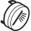 Symbol główka prysznicowa Chrom Satynowy Hansgrohe (93573880)