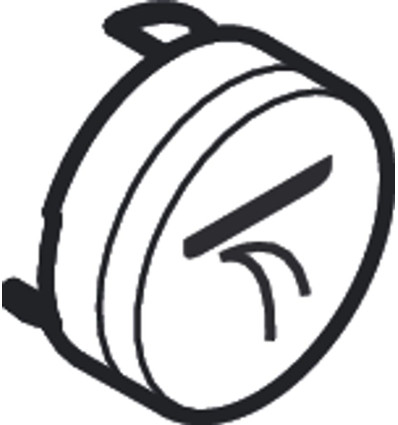 Symbol strumień Rain Flow Czarny Matowy Hansgrohe (93574670)