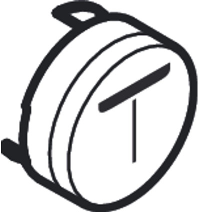 Symbol strumień Mono Chrom Satynowy Hansgrohe (93576880)