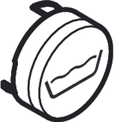 Symbol wanna Czarny Matowy Hansgrohe (93577670)