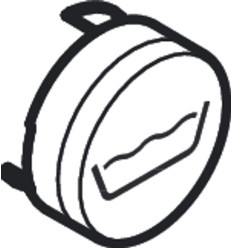 Symbol wanna Chrom Satynowy Hansgrohe (93577880)