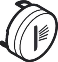Symbol dysza boczna Chrom Satynowy Hansgrohe (93578880)