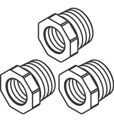 Redukcje do iBox universal (3szt.) Hansgrohe (97759000)