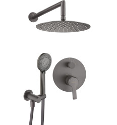 Zestaw natryskowy podtynkowy Arnika Titanium Deante (NAC D9QP)