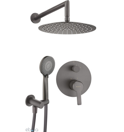Zestaw natryskowy podtynkowy Arnika Titanium Deante (NAC D9QP)