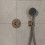 Bateria termostatyczna do 2 odbiorników zgodna z normą EN 1717, podtynkowa Brąz ShowerSelect Comfort S Hansgrohe (15556140)