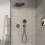 Bateria termostatyczna do 2 odbiorników zgodna z normą EN 1717, podtynkowa Brąz ShowerSelect Comfort S Hansgrohe (15556140)