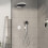 Bateria termostatyczna do 2 odbiorników zgodna z normą EN 1717, podtynkowa Biały ShowerSelect Comfort S Hansgrohe (15556700)