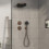 Bateria termostatyczna do 1 odbiornika z dodatkowym wyjściem, podtynkowa Brąz ShowerSelect Comfort S Hansgrohe (15562140)