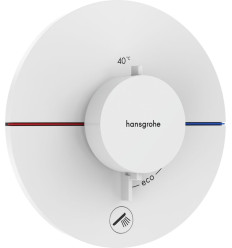 Bateria termostatyczna podtynkowa Biały mat ShowerSelect Comfort S Hansgrohe (15562700)