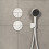 Bateria termostatyczna podtynkowa Biały mat ShowerSelect Comfort S Hansgrohe (15562700)