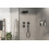 Bateria termostatyczna podtynkowa Czarny chrom ShowerSelect Comfort E Hansgrohe (15575340)