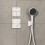 Bateria termostatyczna podtynkowa Biały mat ShowerSelect Comfort E Hansgrohe (15575700)