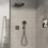 Bateria termostatyczna podtynkowa Brąz szczotkowany ShowerSelect Comfort E Hansgrohe (15578140)