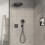 Bateria termostatyczna podtynkowa Czarny chrom ShowerSelect Comfort E Hansgrohe (15578340)