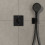 Bateria termostatyczna podtynkowa Czarny mat ShowerSelect Comfort E Hansgrohe (15578670)