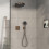 Bateria termostatyczna do 2 odbiorników zgodna z normą EN 1717, podtynkowa Brąz ShowerSelect Comfort Q Hansgrohe (15586140)