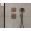 Bateria termostatyczna podtynkowa Brąz szczotkowany ShowerSelect Comfort Q Hansgrohe (15589140)
