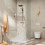 Komplet prysznicowy termostatyczny Brąz szczotkowany Pulsify S Puro Hansgrohe (24237140)