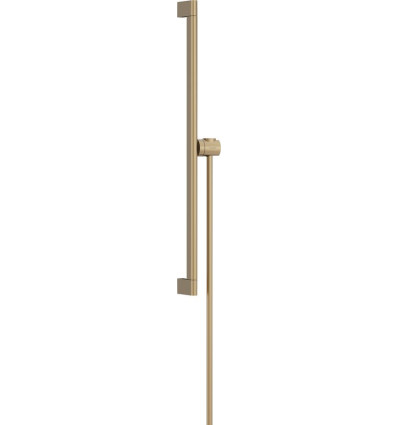 Drążek prysznicowy S Puro 65 cm z suwakiem EasySlide i wężem prysznicowym Isiflex 160cm Brąz Unica Hansgrohe (24402140)