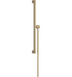 Drążek prysznicowy E Puro 65 cm z suwakiem EasySlide i wężem prysznicowym Isiflex 160cm Brąz Unica Hansgrohe (24404140)