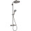 Bateria prysznicowa 280 EcoSmart Select Raindance Select czarny chrom szczotkowany Hansgrohe (26891340)