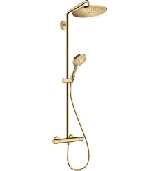 Bateria prysznicowa 280 EcoSmart Select Raindance Select złoty optyczny polerowany Hansgrohe (26891990)