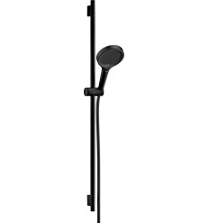 Zestaw prysznicowy 130 3jet EcoSmart z drążkiem S Puro 90 cm PushSlider i tekstylnym wężem Rainfinity Hansgrohe (28744670)