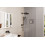 Zestaw prysznicowy z drążkiem i wężem czarny mat Rainfinity Hansgrohe (28746670)