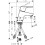 Bateria umywalkowa LowPressure z korkiem chrom Focus Hansgrohe (31132000)