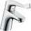 Bateria umywalkowa z długim uchwytem i korkiem z cięgłem chrom Focus Hansgrohe (31910000)