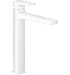 Bateria umywalkowa z korkiem biały mat Metropol Hansgrohe (32512700)