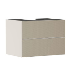 Szafka pod szlifowaną umywalkę wpuszczaną w blat/nablatową z 2 szufladami 780/550, Piaskowy Beż Xevolos E Hansgrohe (54188390)