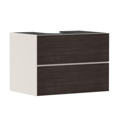 Szafka pod szlifowaną umywalkę wpuszczaną w blat/nablatową z 2 szufladami 780/550, Piaskowy Beż Xevolos E Hansgrohe (54188730)