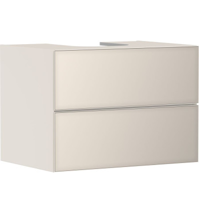 Szafka pod szlifowaną umywalkę wpuszczaną w blat/nablatową z 2 szufladami 780/550, Piaskowy Beż Xevolos E Hansgrohe (54188790)