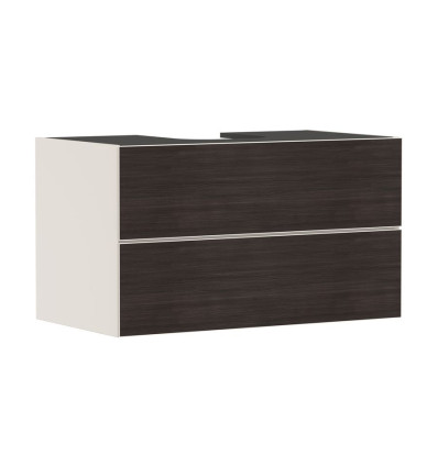 Szafka pod szlifowaną umywalkę wpuszczaną w blat/nablatową z 2 szufladami 980/550, Piaskowy Beż Xevolos E Hansgrohe (54191730)