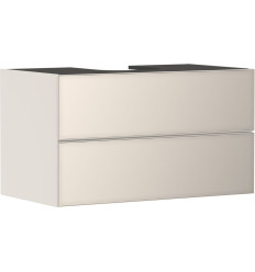 Szafka pod szlifowaną umywalkę wpuszczaną w blat/nablatową z 2 szufladami 980/550, Piaskowy Beż Xevolos E Hansgrohe (54191790)