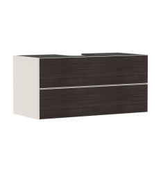Szafka pod szlifowaną umywalkę wpuszczaną w blat /nablatowąz 2 szufladami 1180/550, Piaskowy Beż Xevolos E Hansgrohe (54194730)