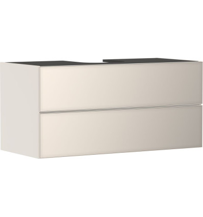Szafka pod szlifowaną umywalkę wpuszczaną w blat /nablatowąz 2 szufladami 1180/550, Piaskowy Beż Xevolos E Hansgrohe (54194790)