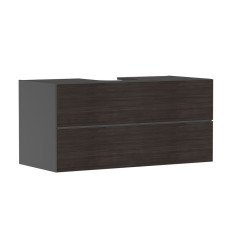 Szafka pod szlifowaną umywalkę wpuszczaną w blat/nablatową z 2 szufladami 1180/550, Szary Łupek Xevolos E Hansgrohe (54195730)
