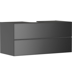 Szafka pod szlifowaną umywalkę wpuszczaną w blat/nablatową z 2 szufladami 1180/550, Szary Łupek Xevolos E Hansgrohe (54195770)